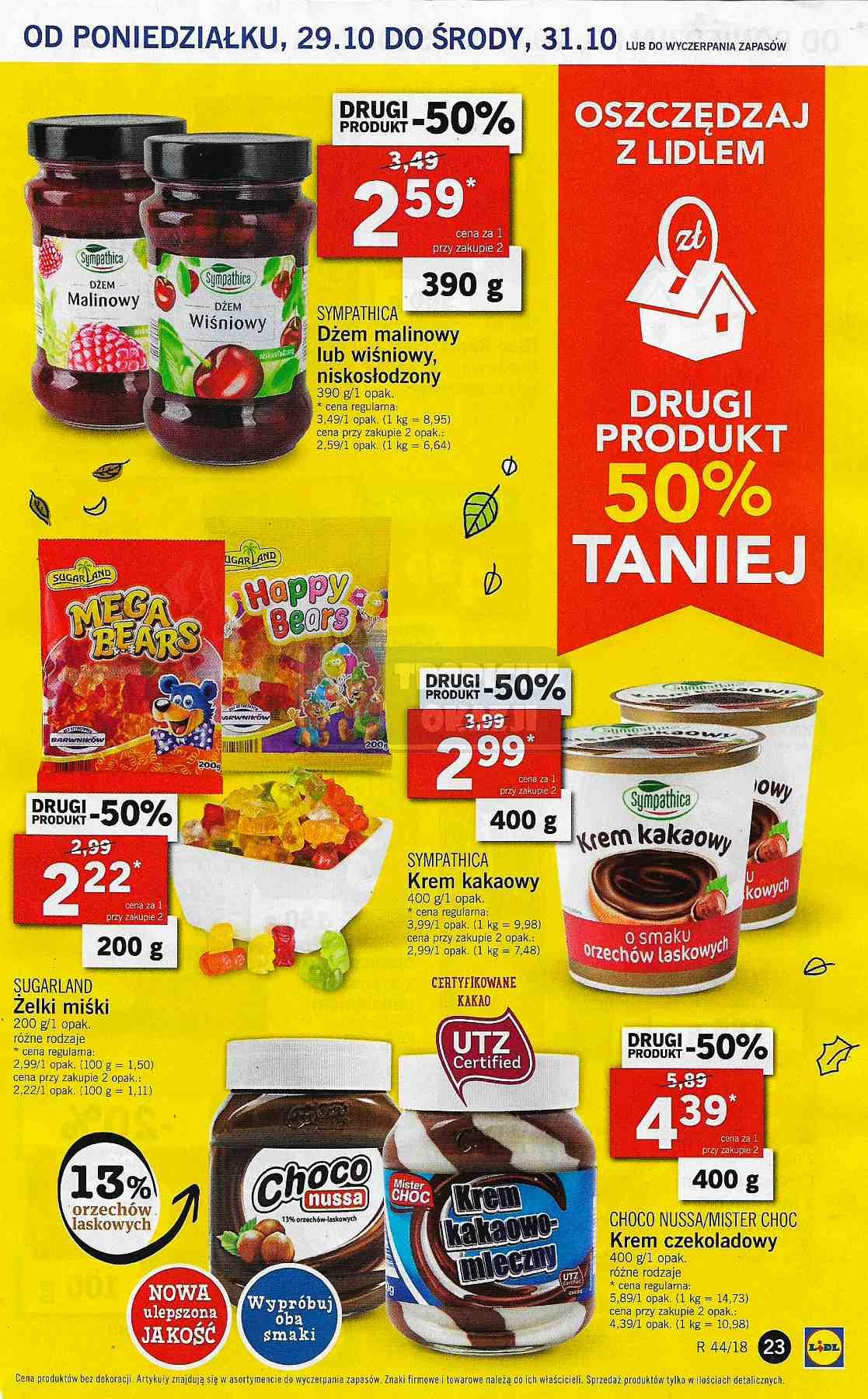 Gazetka promocyjna Lidl do 31/10/2018 str.23