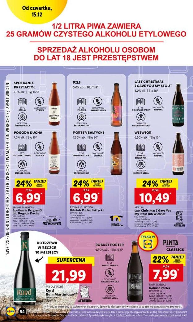 Gazetka promocyjna Lidl do 18/12/2022 str.61