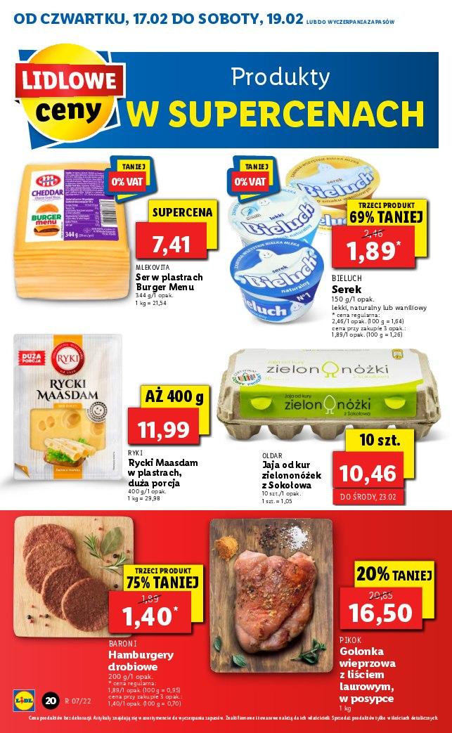 Gazetka promocyjna Lidl do 19/02/2022 str.20