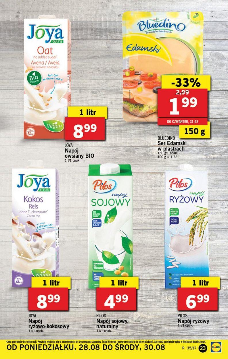 Gazetka promocyjna Lidl do 30/08/2017 str.23