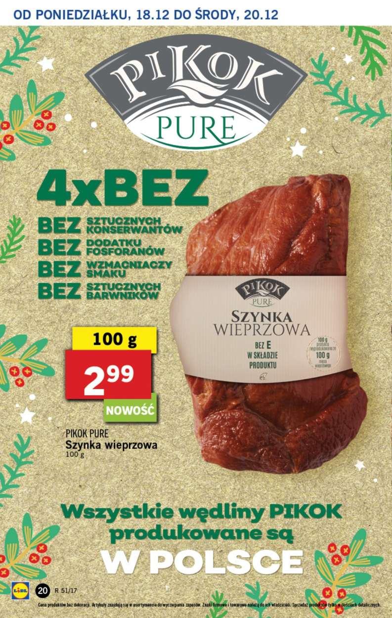 Gazetka promocyjna Lidl do 20/12/2017 str.20