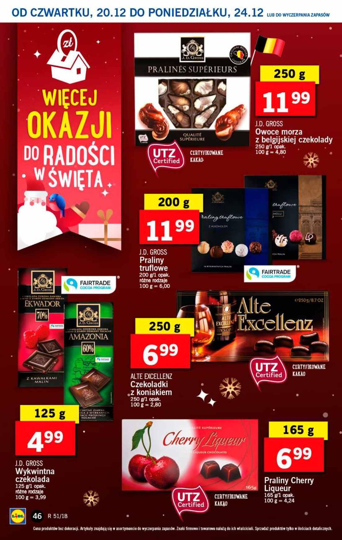 Gazetka promocyjna Lidl do 23/12/2018 str.46