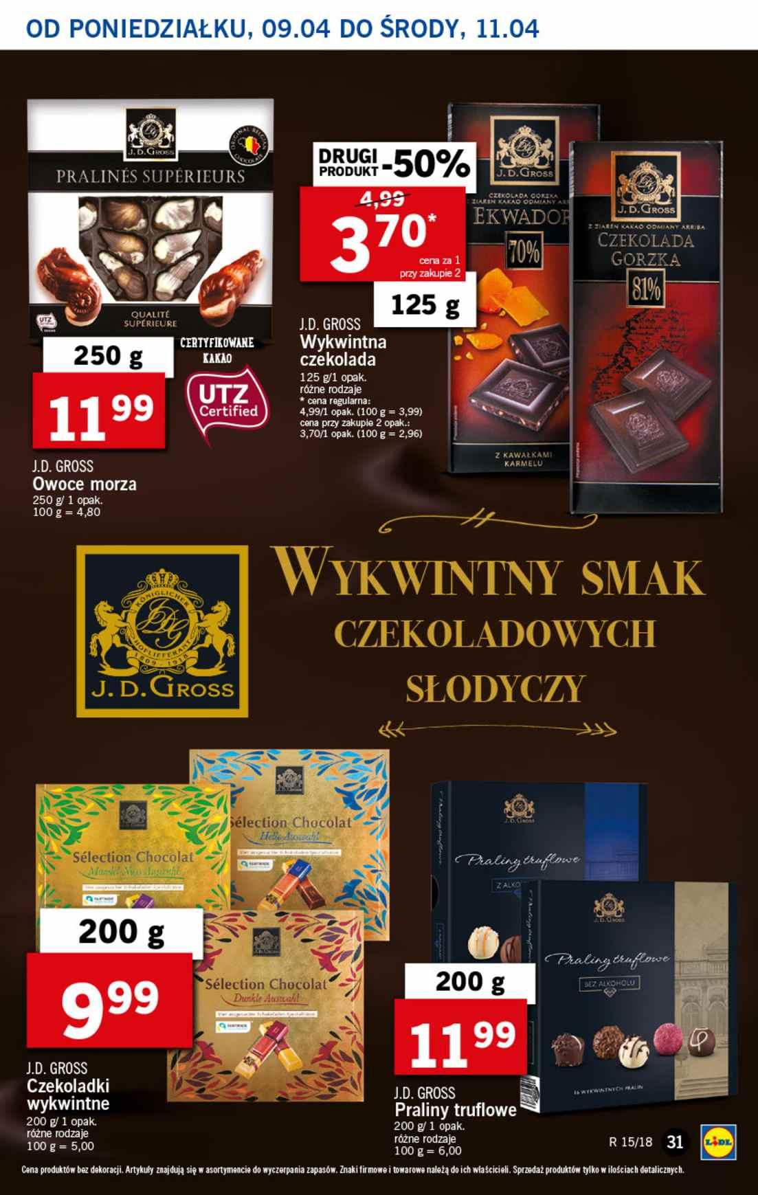 Gazetka promocyjna Lidl do 11/04/2018 str.31