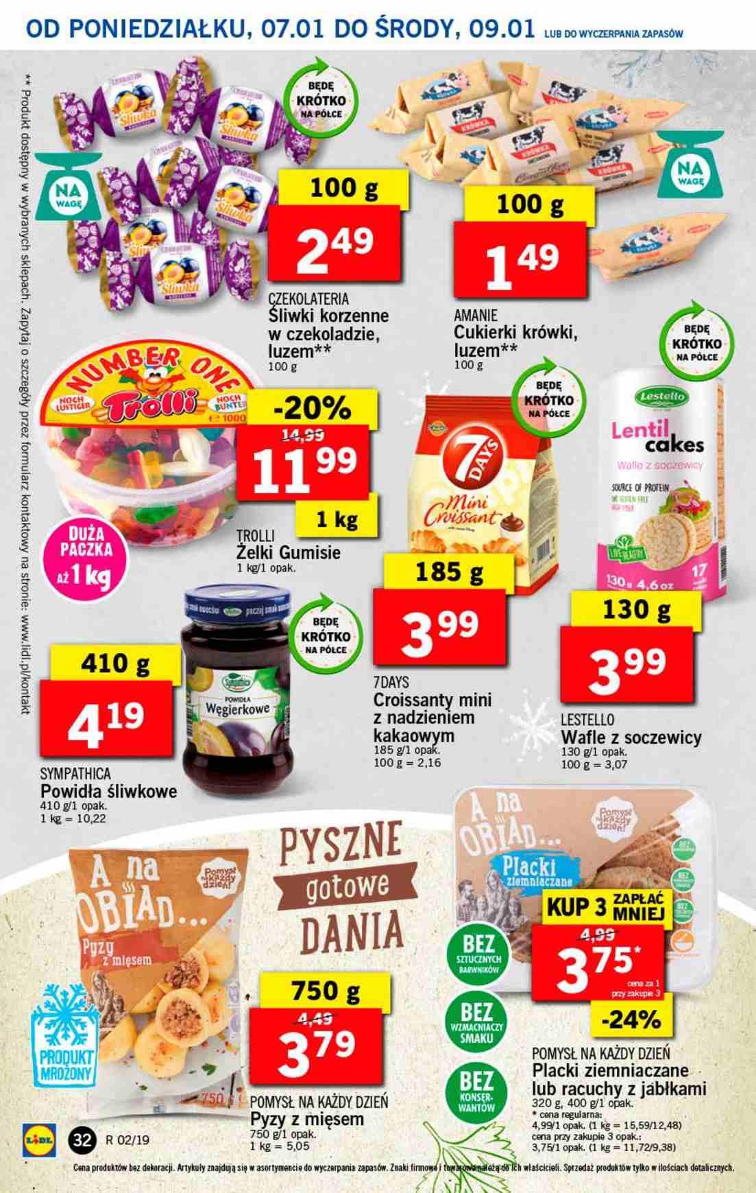 Gazetka promocyjna Lidl do 09/01/2019 str.32