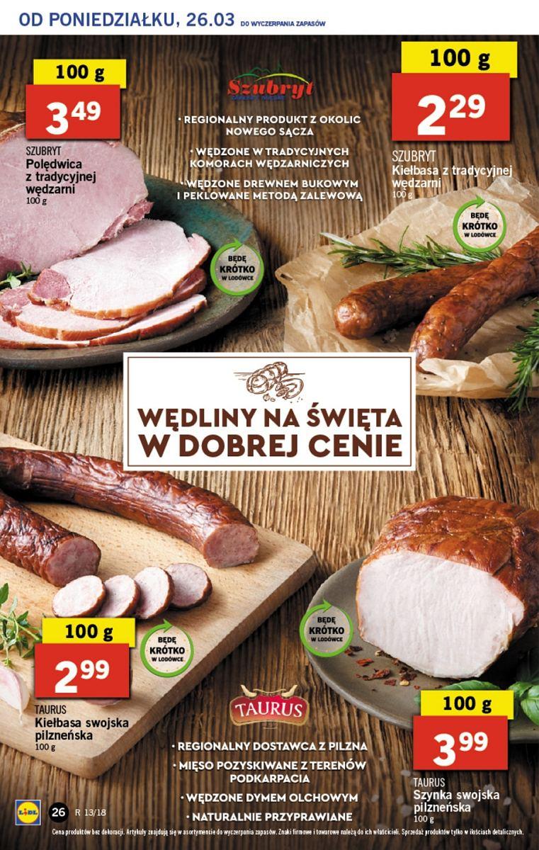 Gazetka promocyjna Lidl do 28/03/2018 str.26