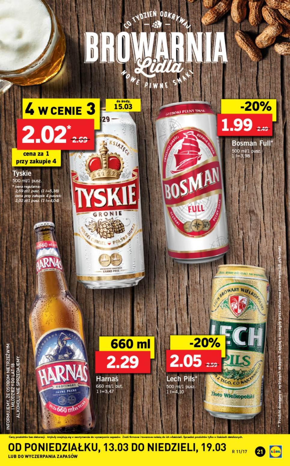 Gazetka promocyjna Lidl do 15/03/2017 str.21