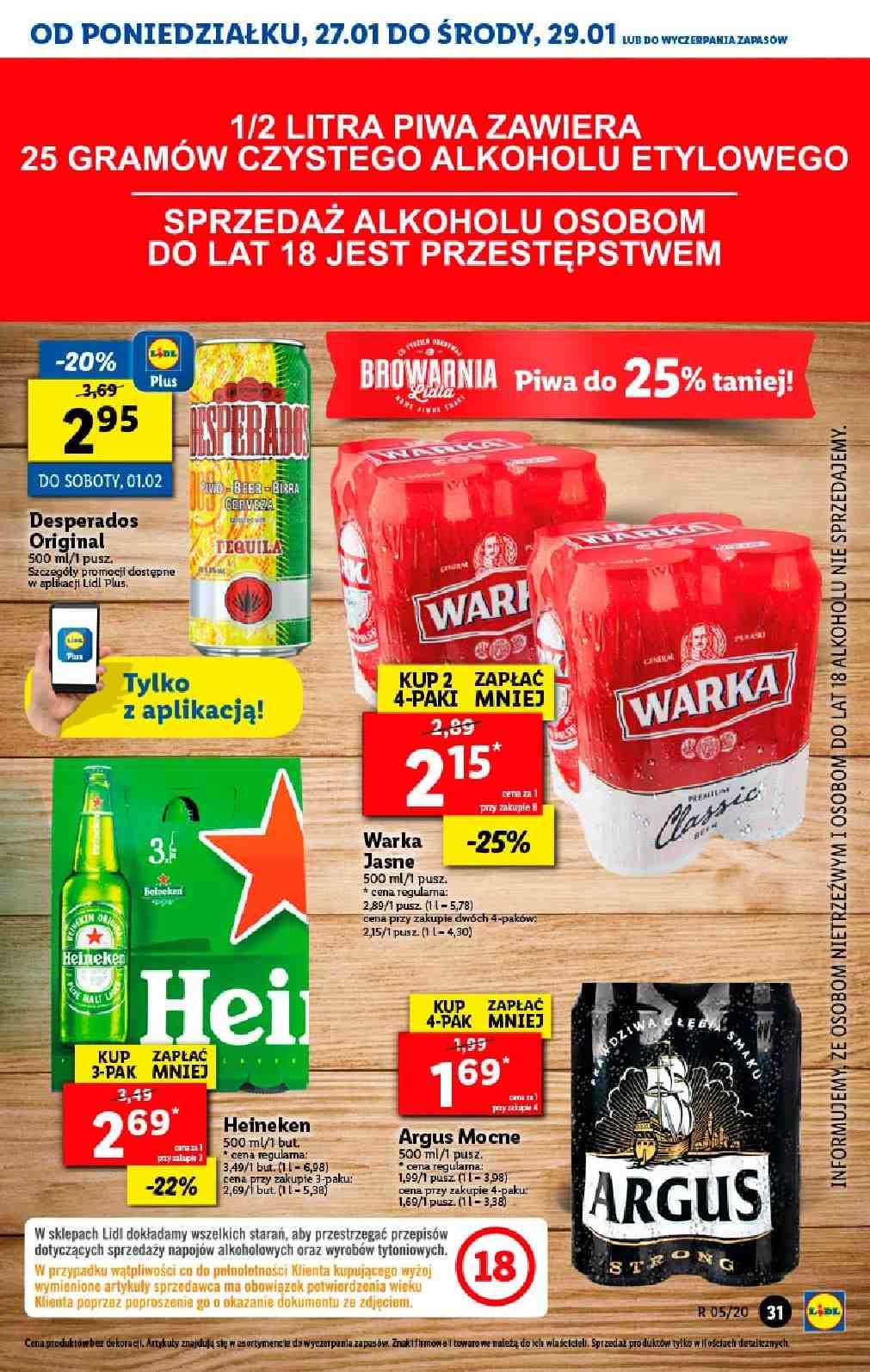 Gazetka promocyjna Lidl do 29/01/2020 str.31