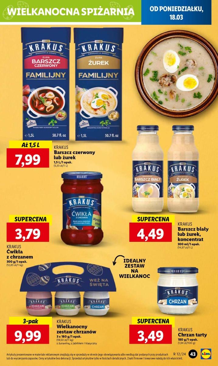 Gazetka promocyjna Lidl do 20/03/2024 str.49