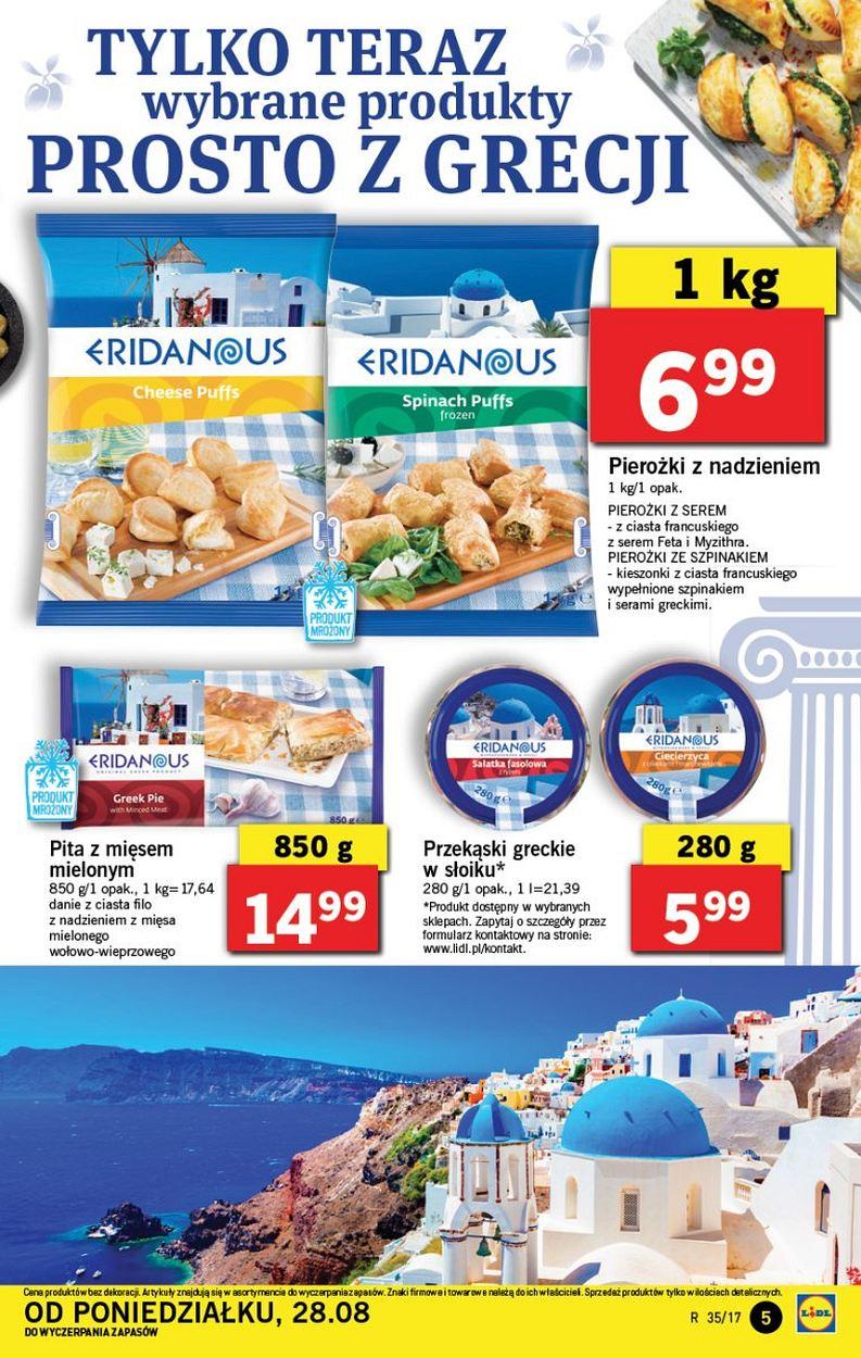 Gazetka promocyjna Lidl do 30/08/2017 str.5