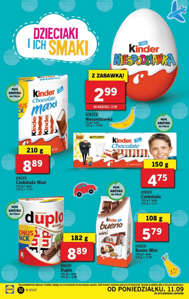 Gazetka promocyjna Lidl do 13/09/2017 str.32