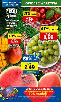 Lidl od poniedziałku