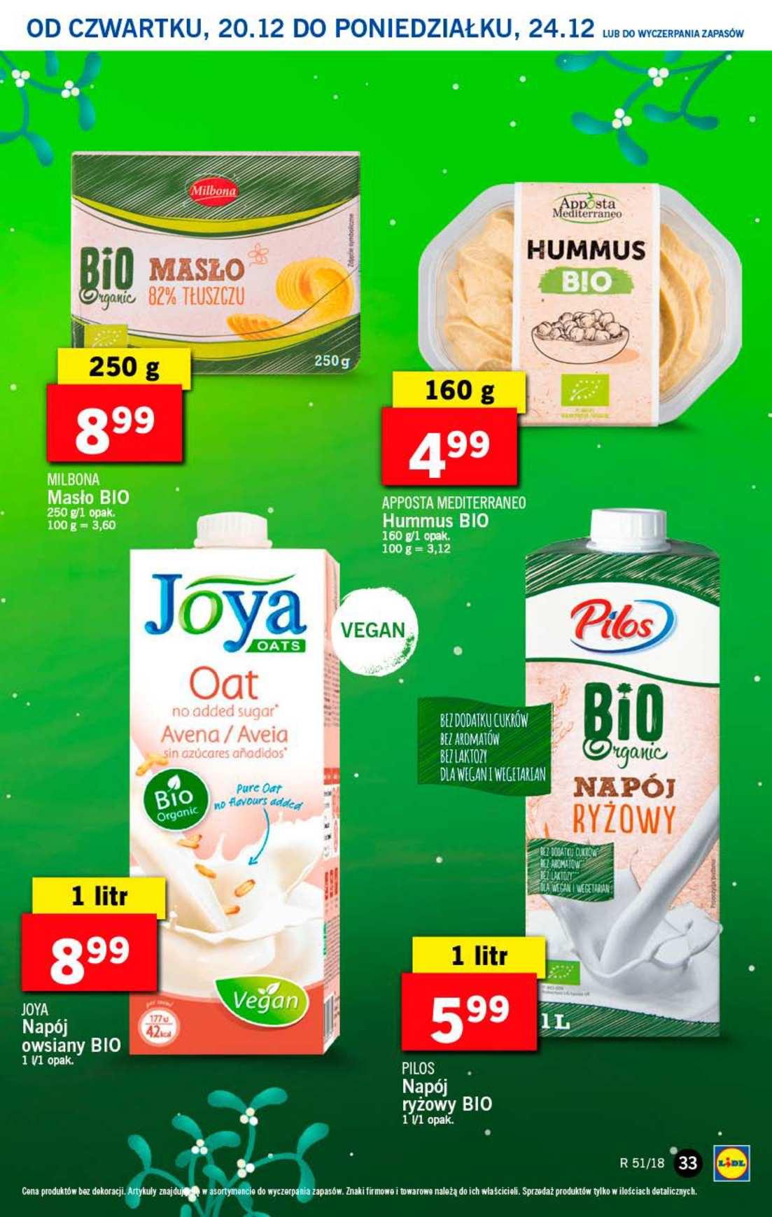 Gazetka promocyjna Lidl do 23/12/2018 str.33