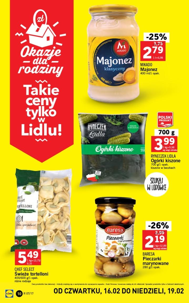 Gazetka promocyjna Lidl do 19/02/2017 str.10