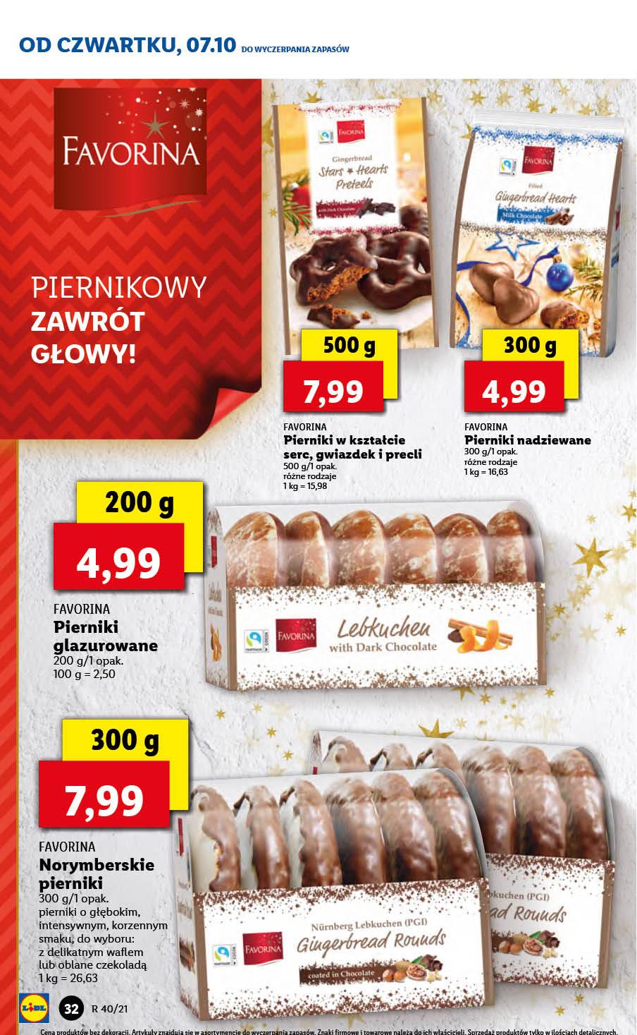 Gazetka promocyjna Lidl do 09/10/2021 str.32