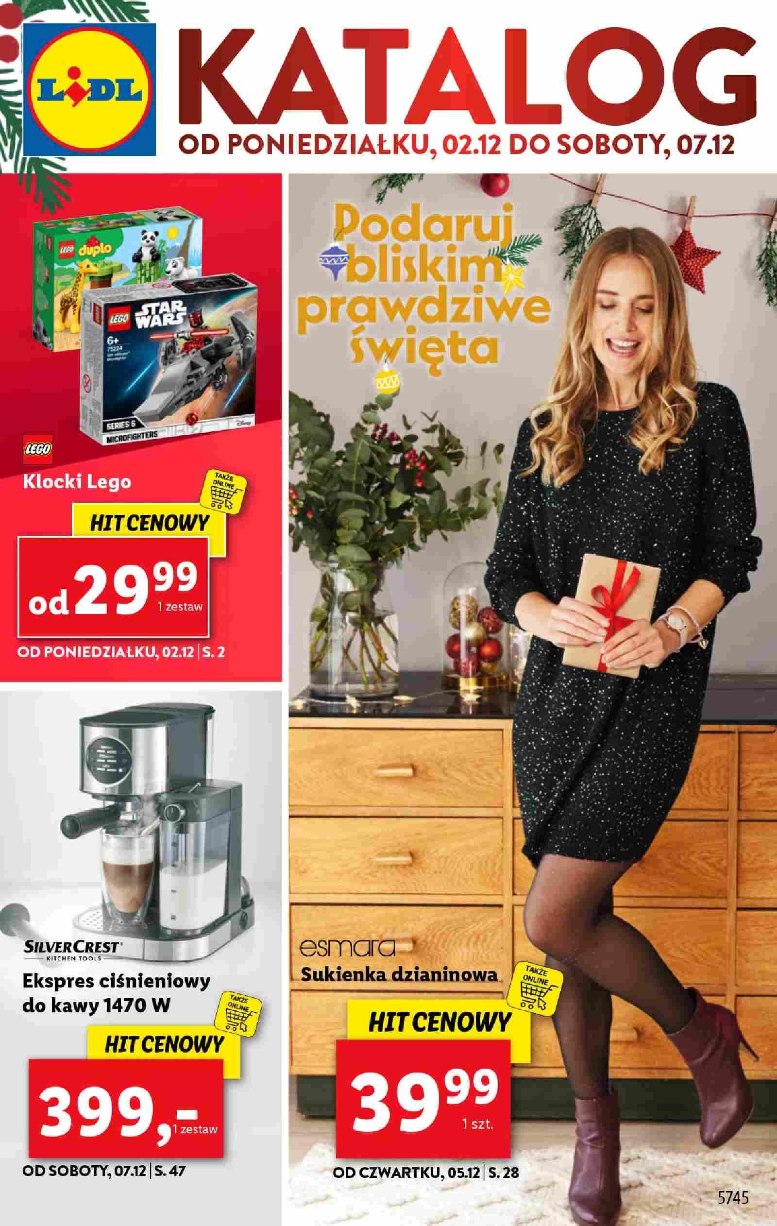Gazetka promocyjna Lidl do 07/12/2019 str.1