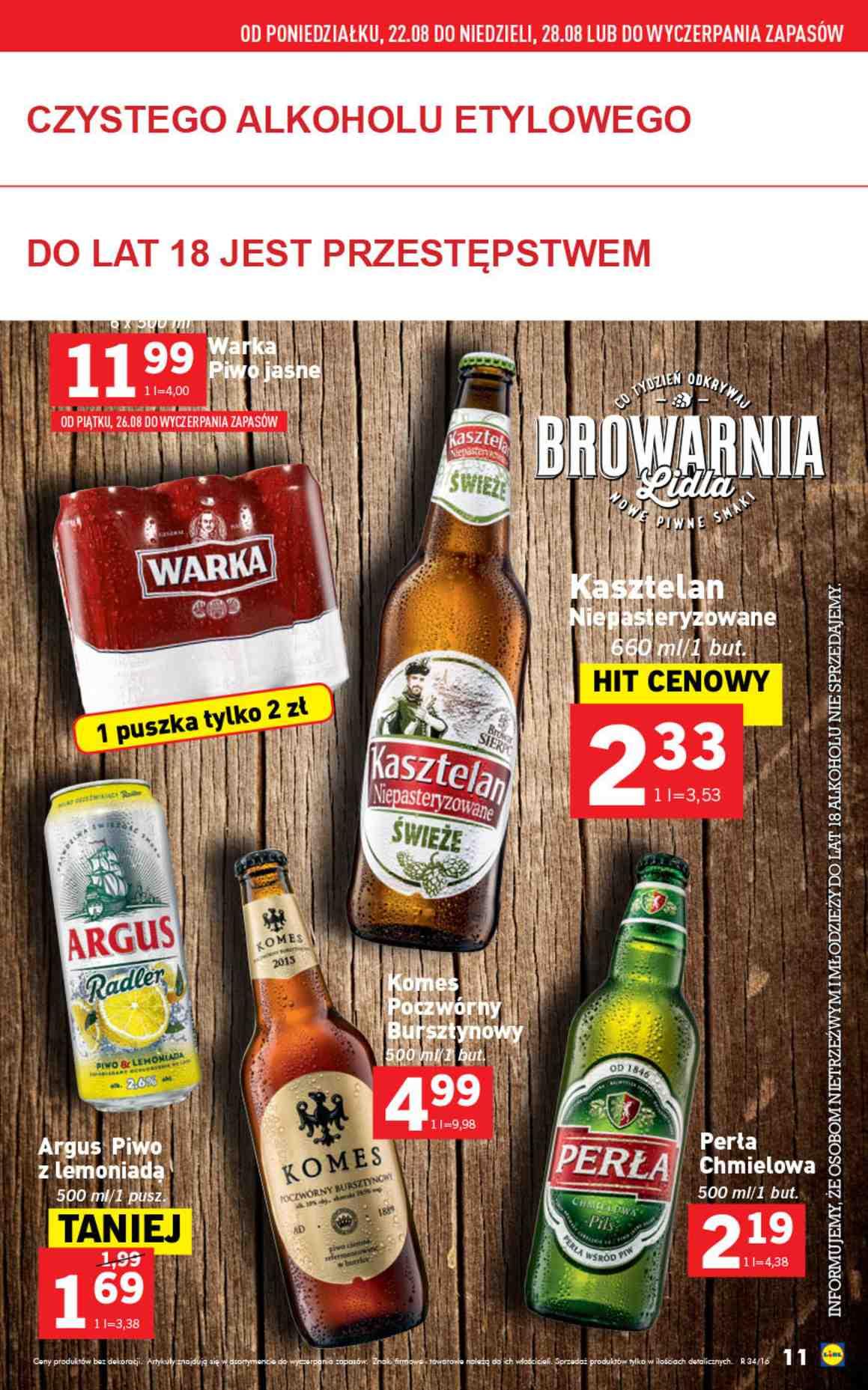 Gazetka promocyjna Lidl do 28/08/2016 str.11