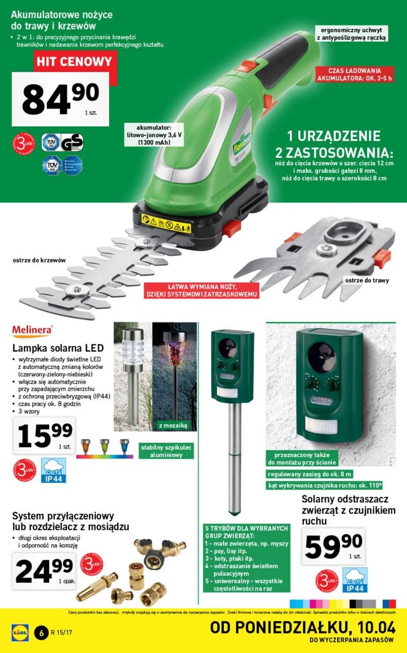 Gazetka promocyjna Lidl do 15/04/2017 str.6