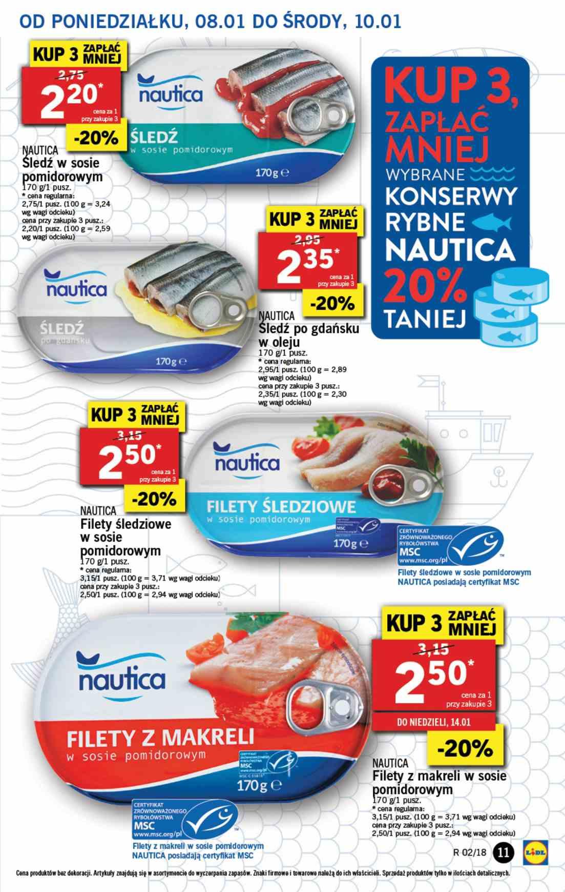 Gazetka promocyjna Lidl do 10/01/2018 str.11