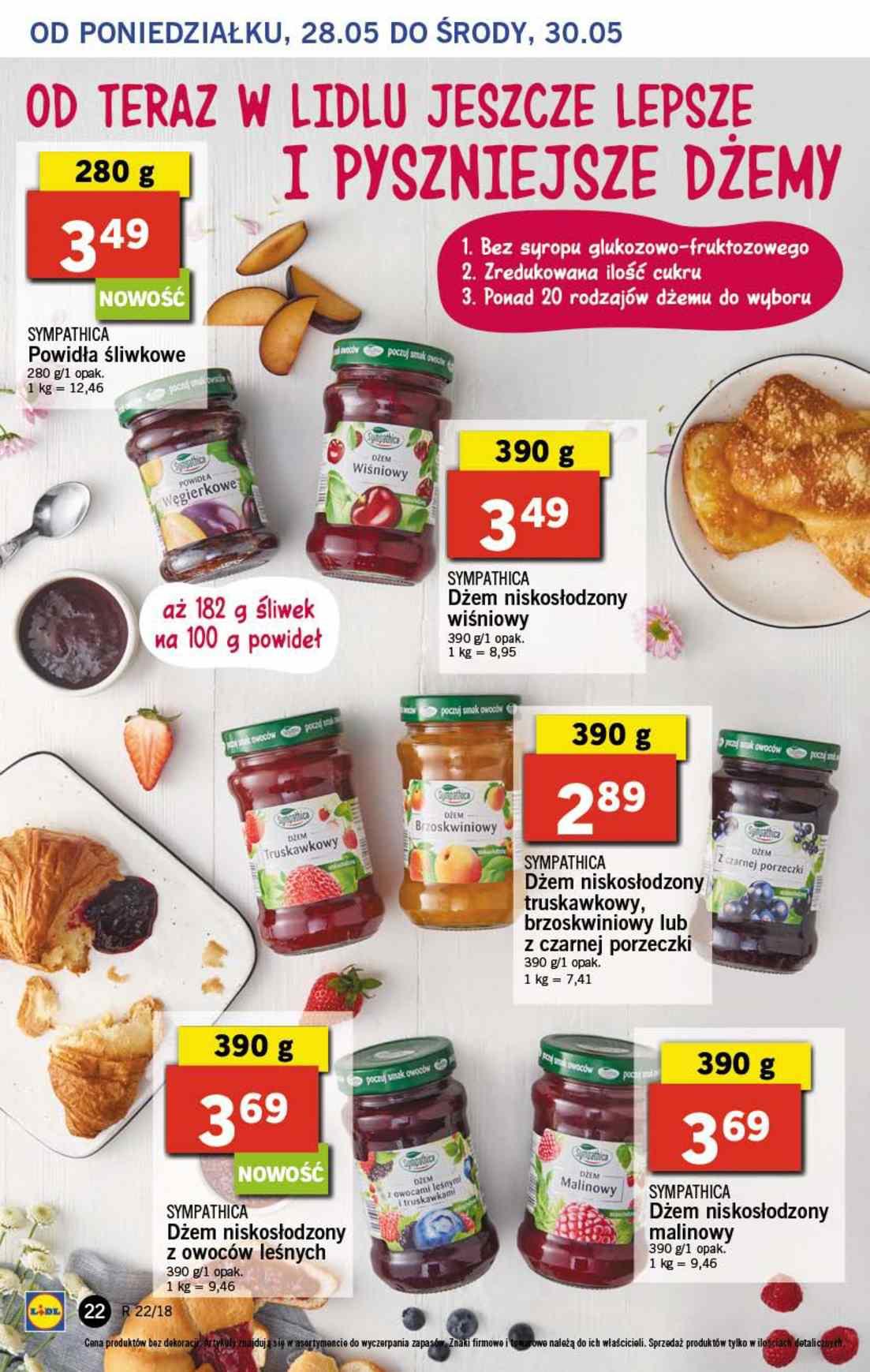 Gazetka promocyjna Lidl do 30/05/2018 str.22