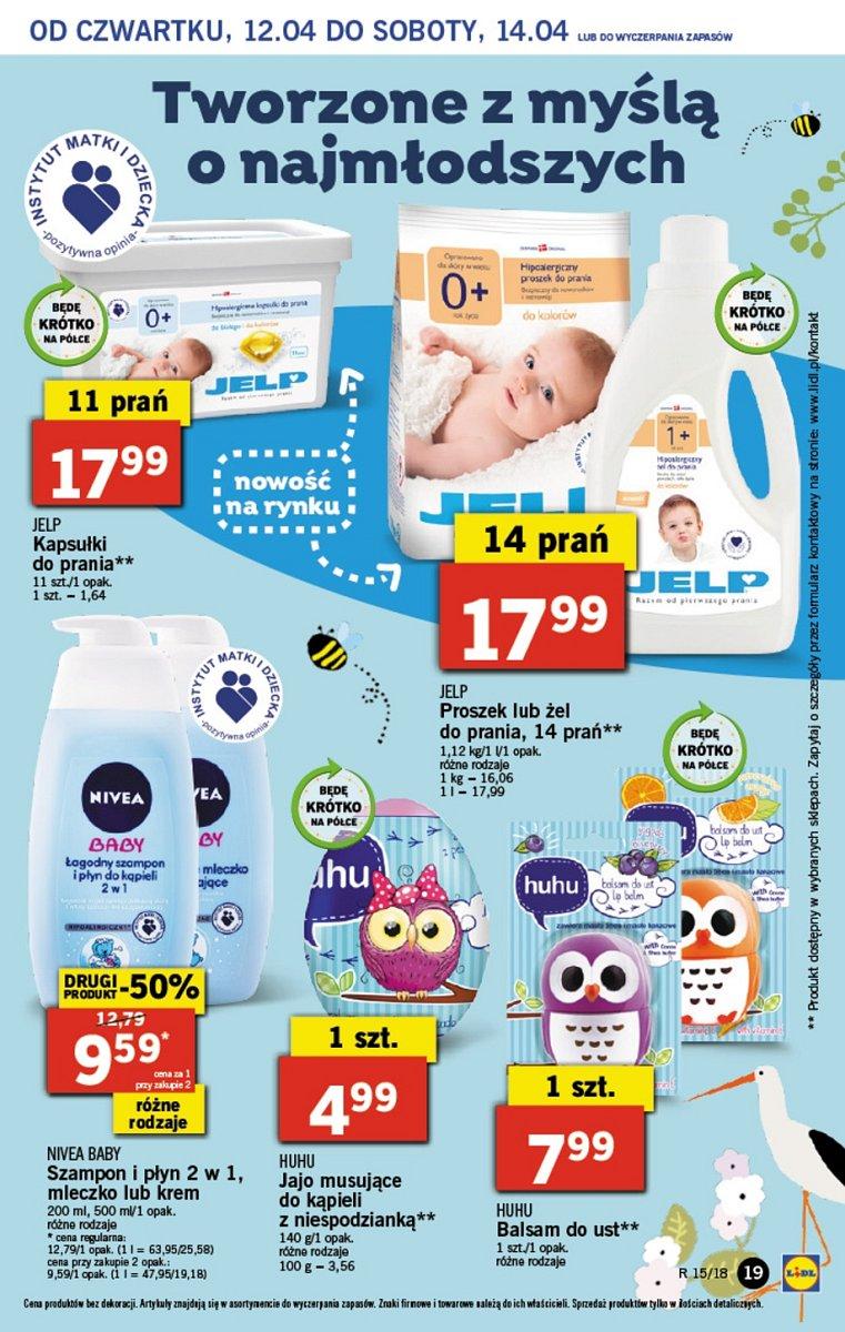 Gazetka promocyjna Lidl do 14/04/2018 str.19