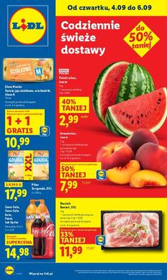 Lidl gazetka - od 04/09/2025 do 06/09/2025