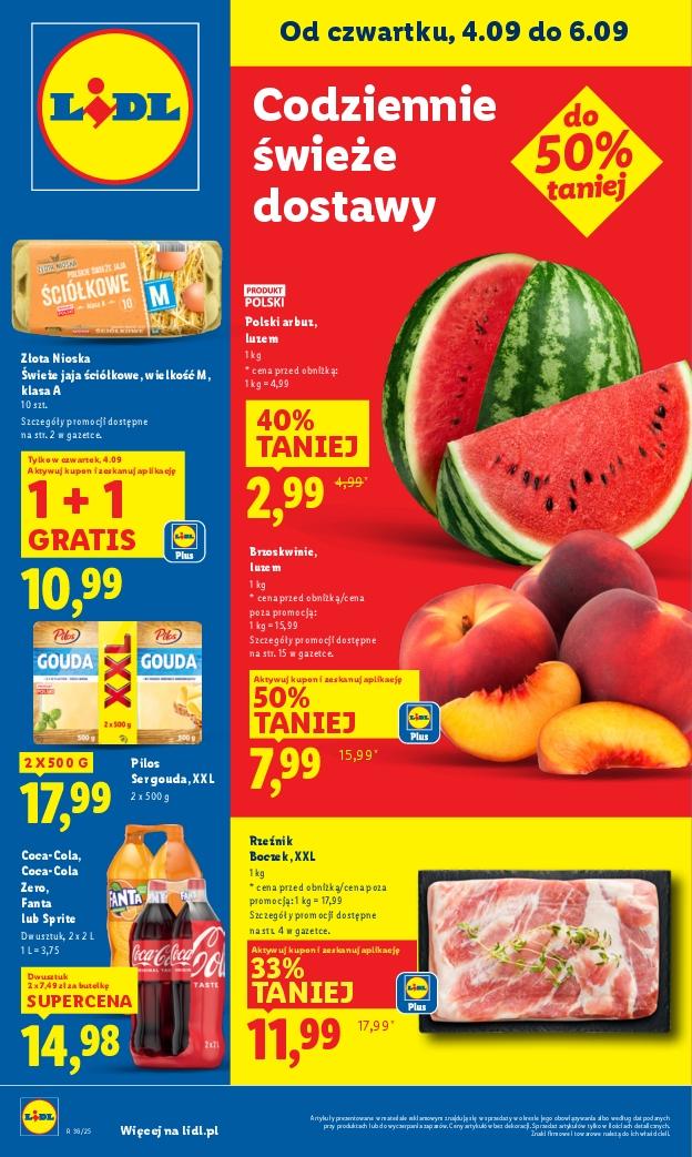 Gazetka promocyjna Lidl do 06/09/2025 str.1
