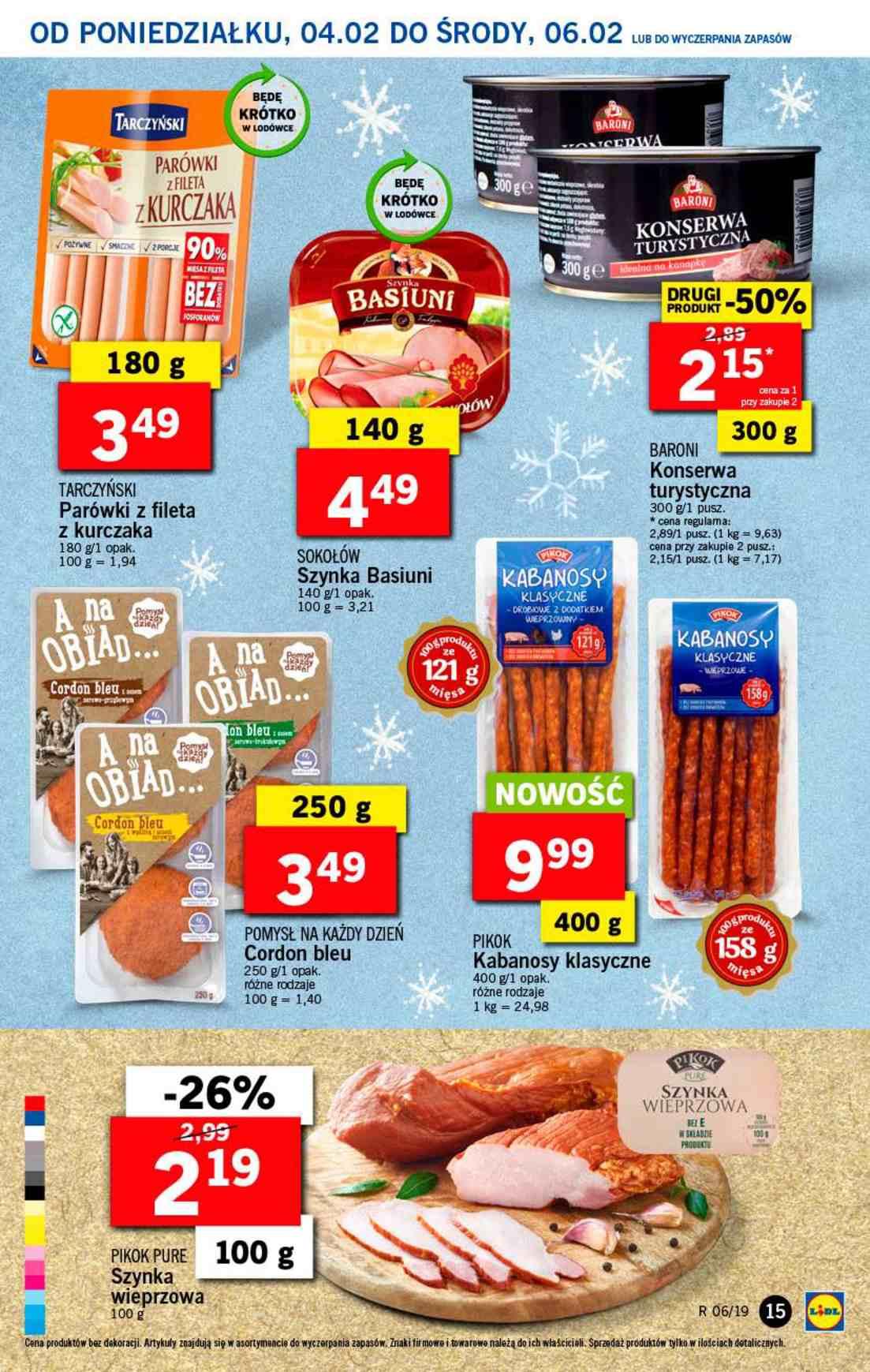 Gazetka promocyjna Lidl do 06/02/2019 str.15