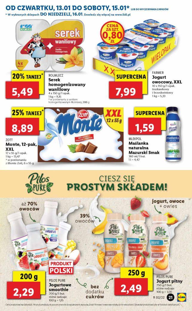 Gazetka promocyjna Lidl do 15/01/2022 str.21