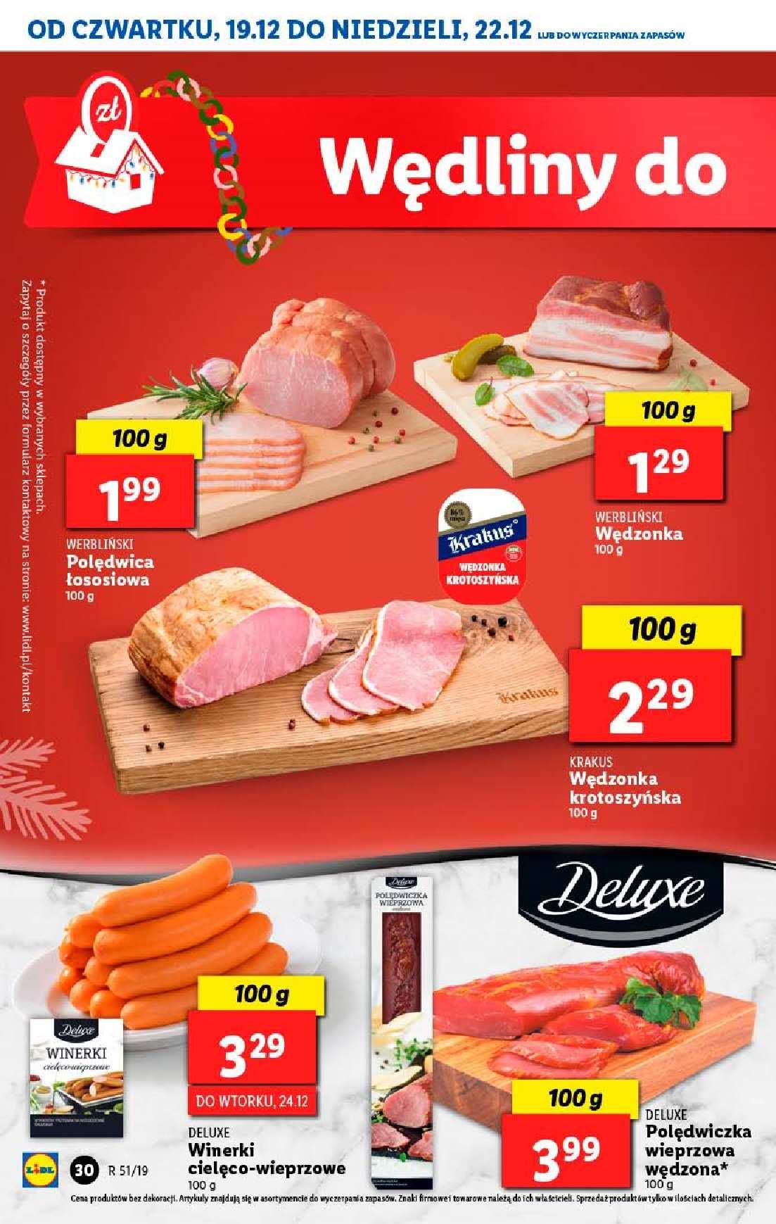 Gazetka promocyjna Lidl do 22/12/2019 str.30