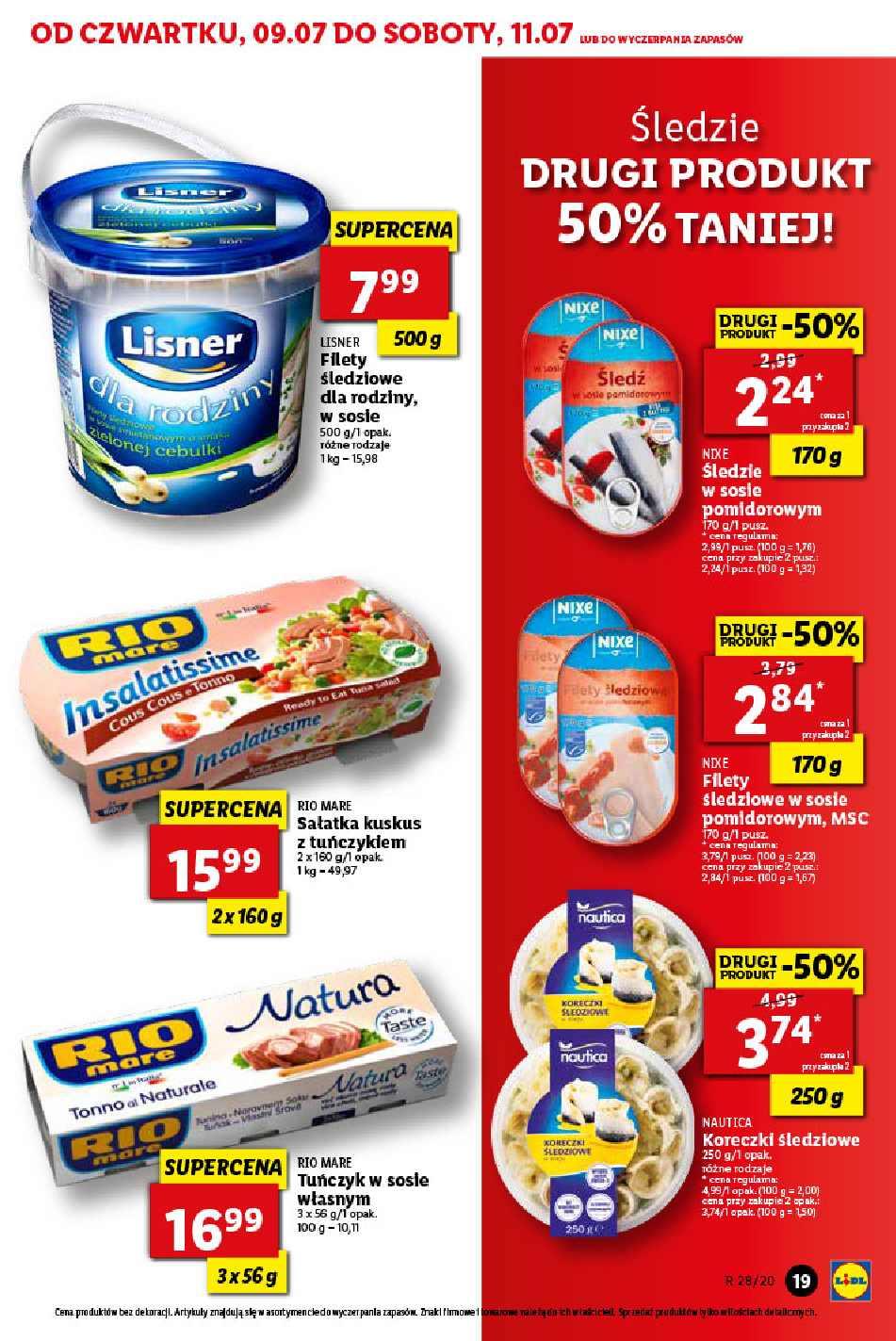 Gazetka promocyjna Lidl do 11/07/2020 str.19