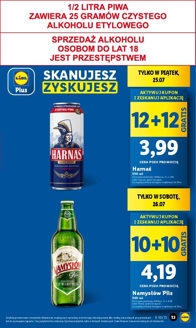 Gazetka promocyjna Lidl do 26/07/2025 str.13