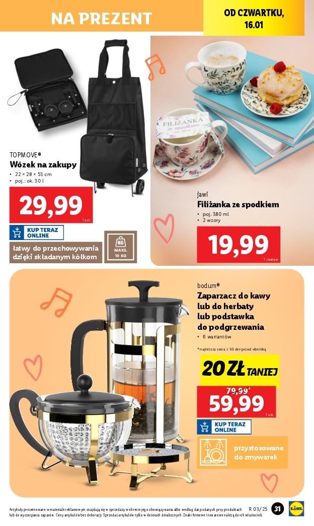 Gazetka promocyjna Lidl do 18/01/2025 str.31