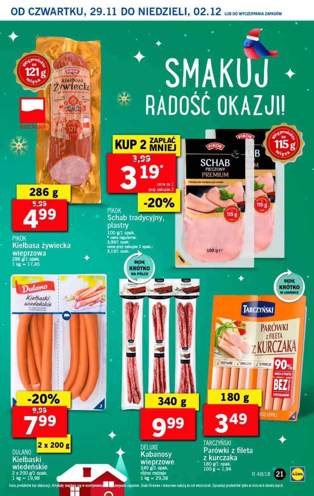 Gazetka promocyjna Lidl do 02/12/2018 str.21