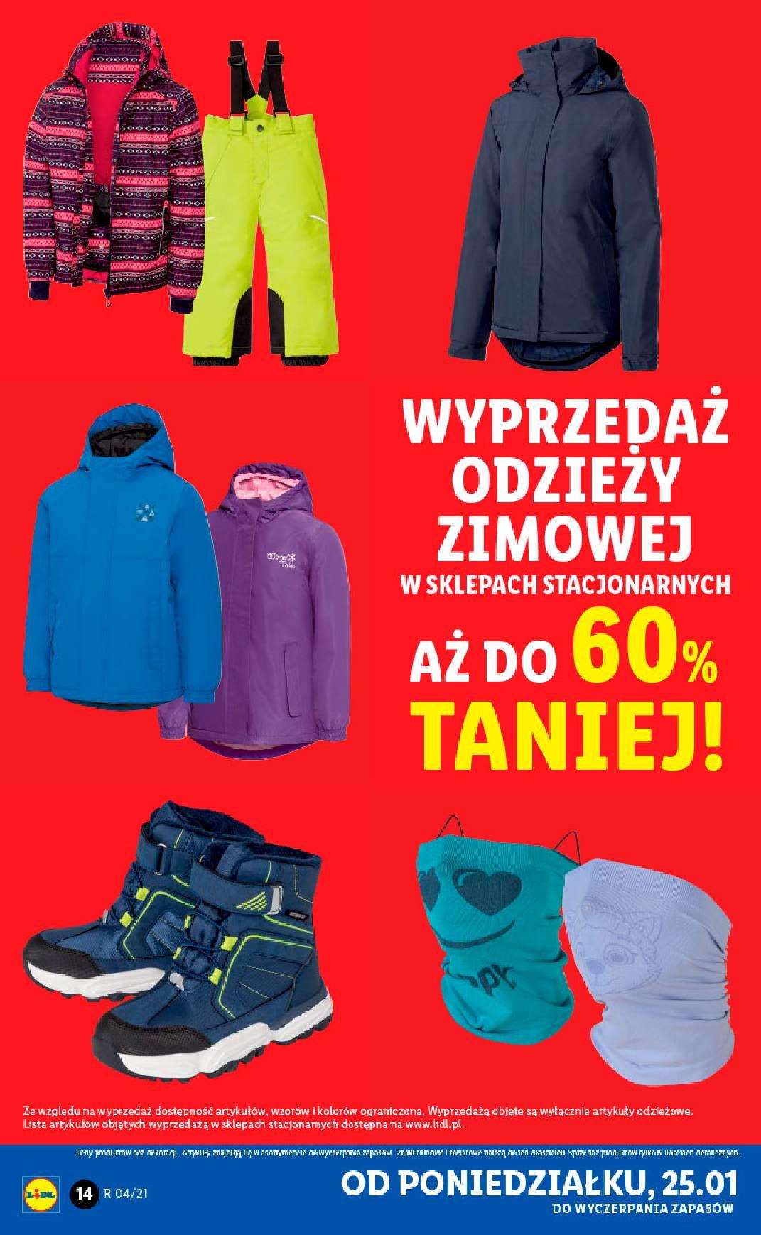 Gazetka promocyjna Lidl do 30/01/2021 str.14