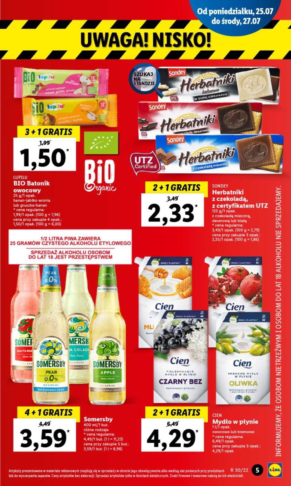 Gazetka promocyjna Lidl do 27/07/2022 str.5