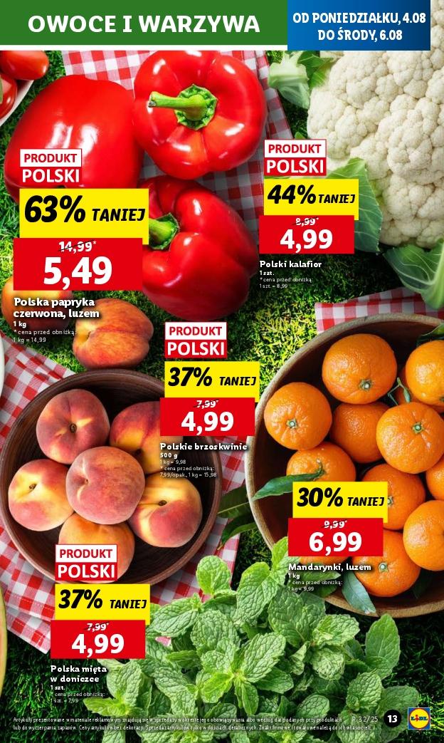 Gazetka promocyjna Lidl do 06/08/2025 str.13