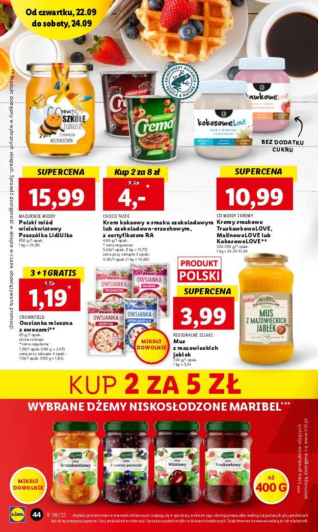 Gazetka promocyjna Lidl do 24/09/2022 str.44