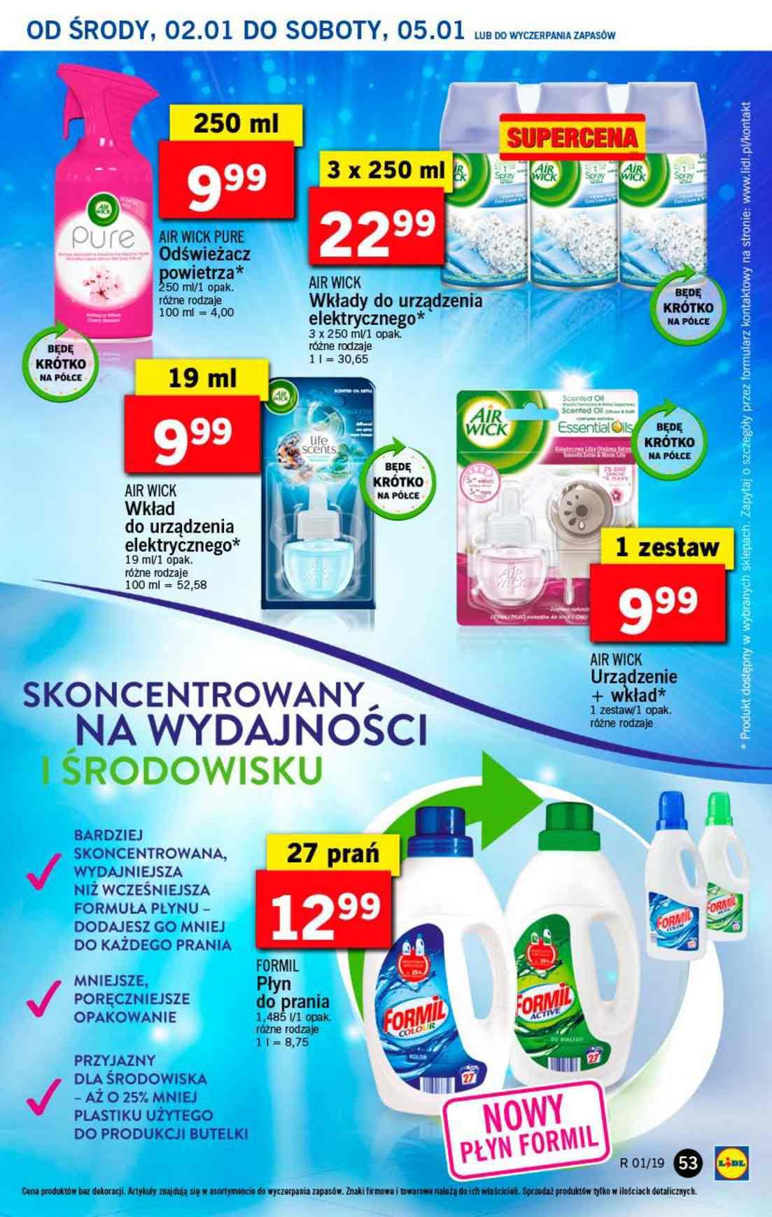 Gazetka promocyjna Lidl do 05/01/2019 str.53