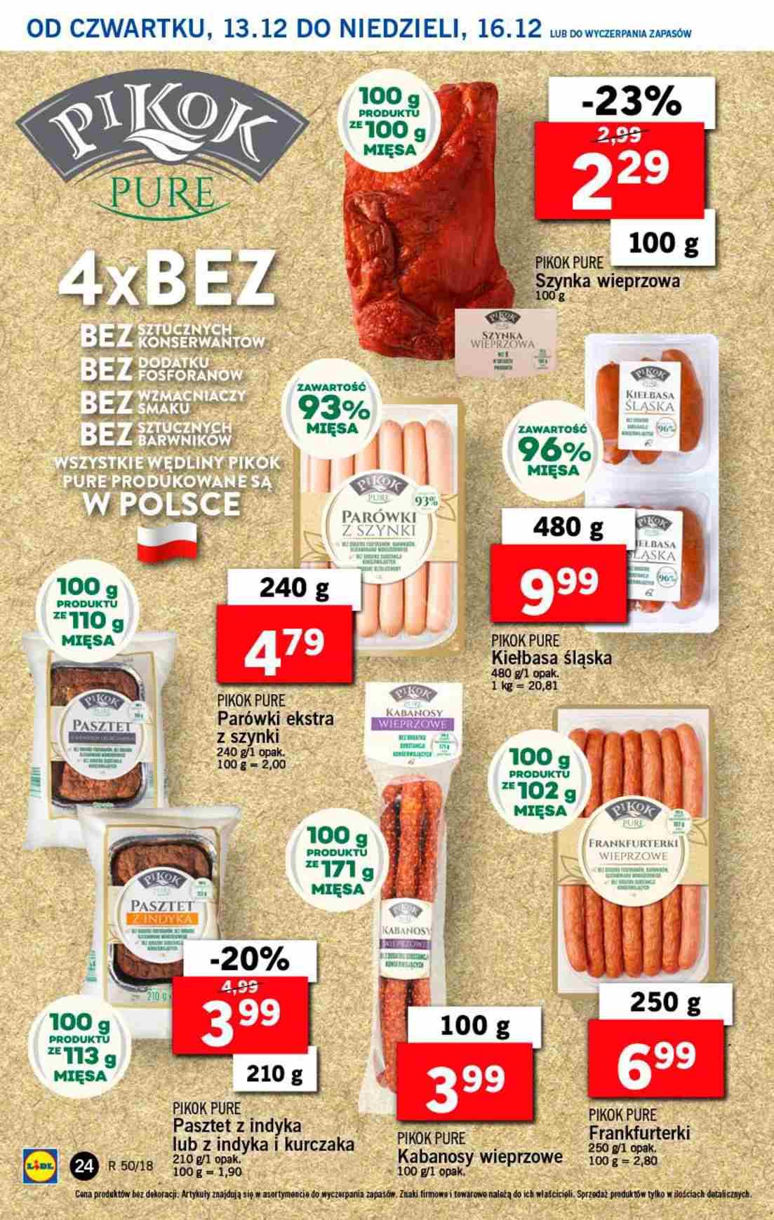 Gazetka promocyjna Lidl do 16/12/2018 str.24