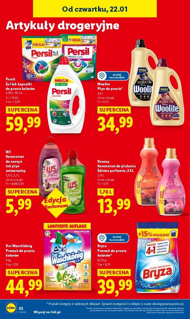 Gazetka promocyjna Lidl do 25/01/2026 str.52