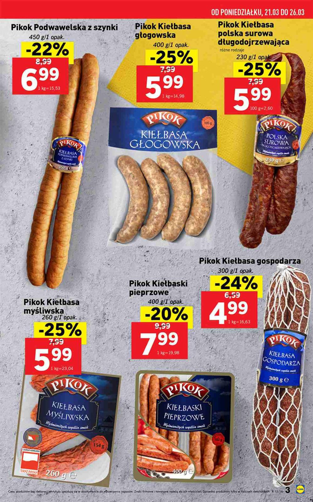 Gazetka promocyjna Lidl do 26/03/2016 str.3