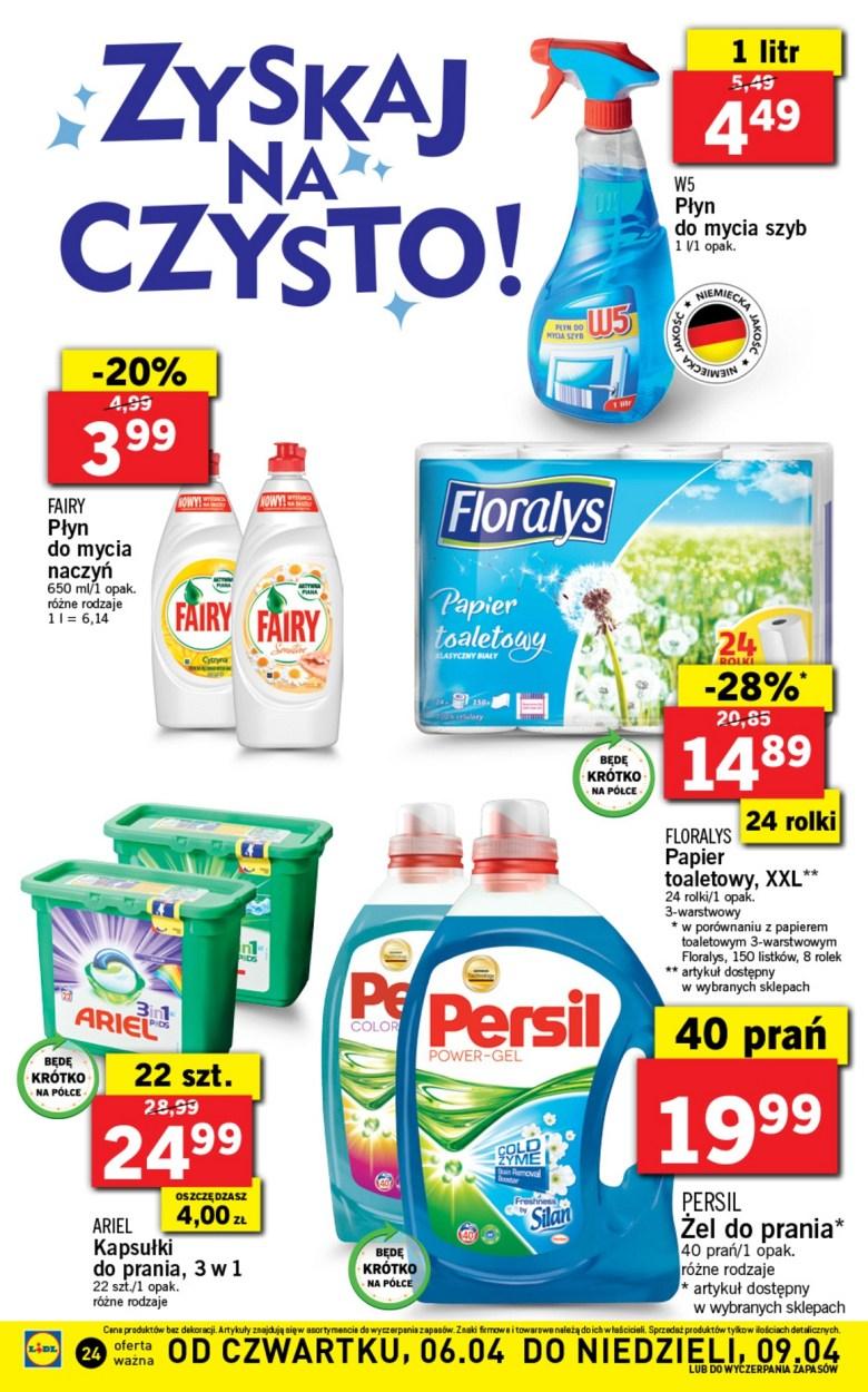 Gazetka promocyjna Lidl do 09/04/2017 str.24