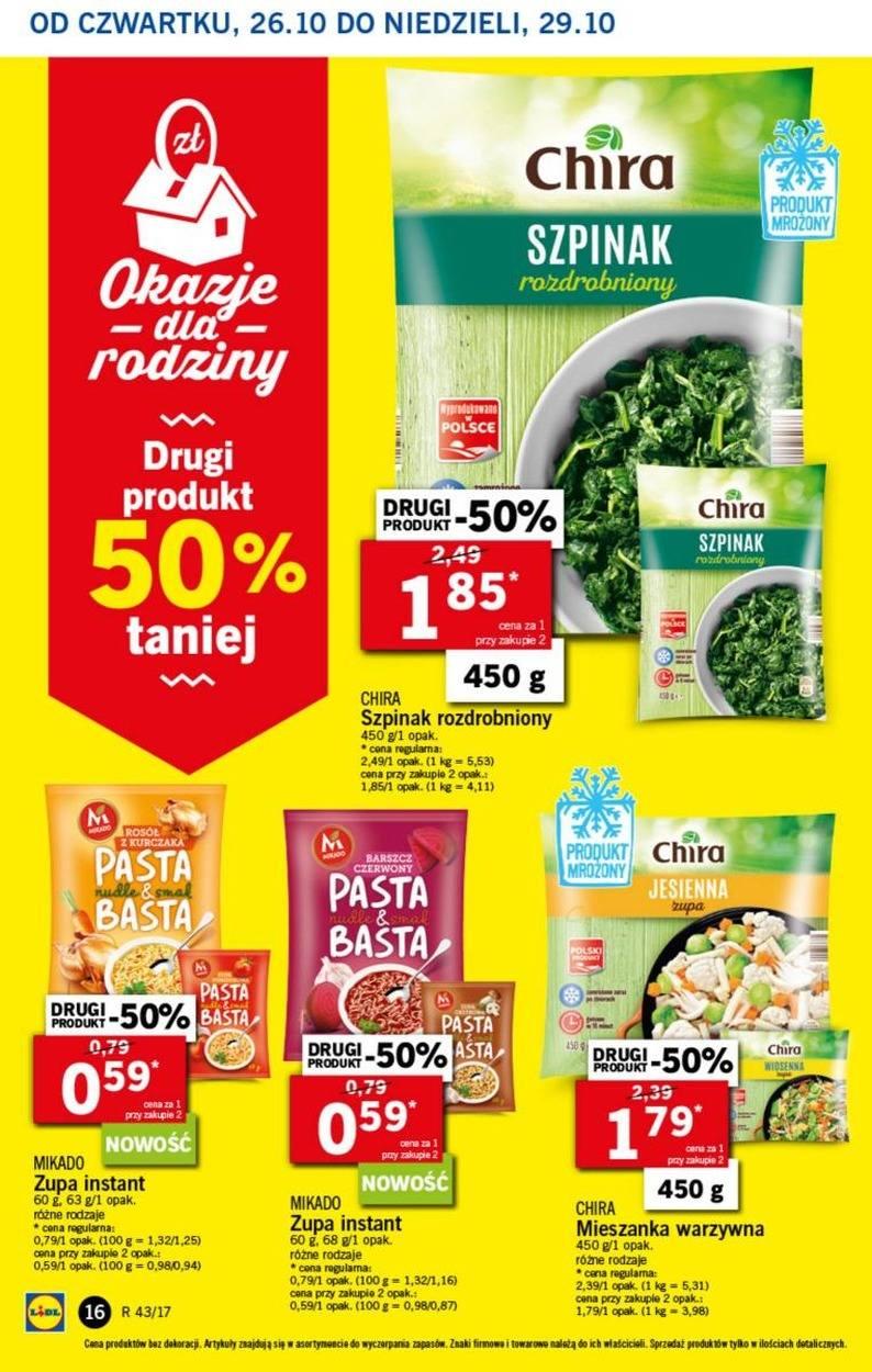 Gazetka promocyjna Lidl do 29/10/2017 str.16