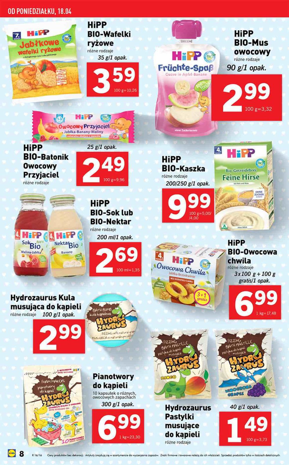 Gazetka promocyjna Lidl do 24/04/2016 str.8