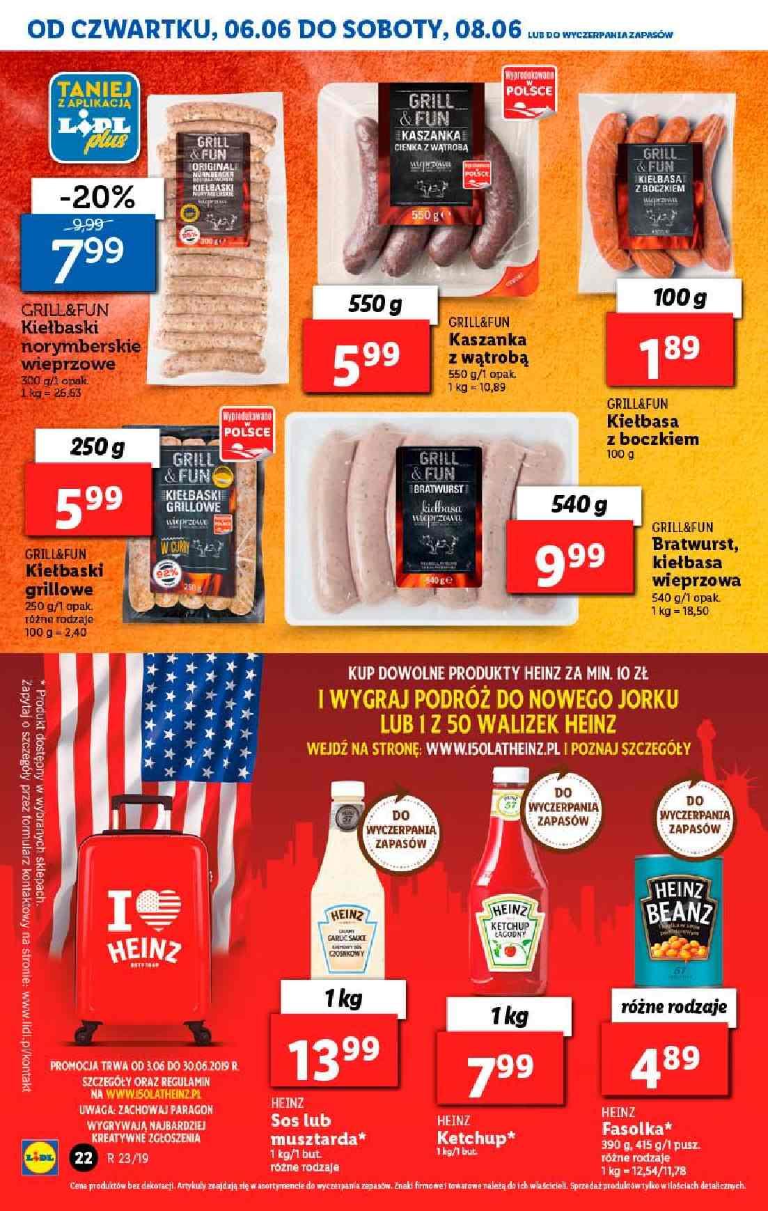 Gazetka promocyjna Lidl do 09/06/2019 str.22