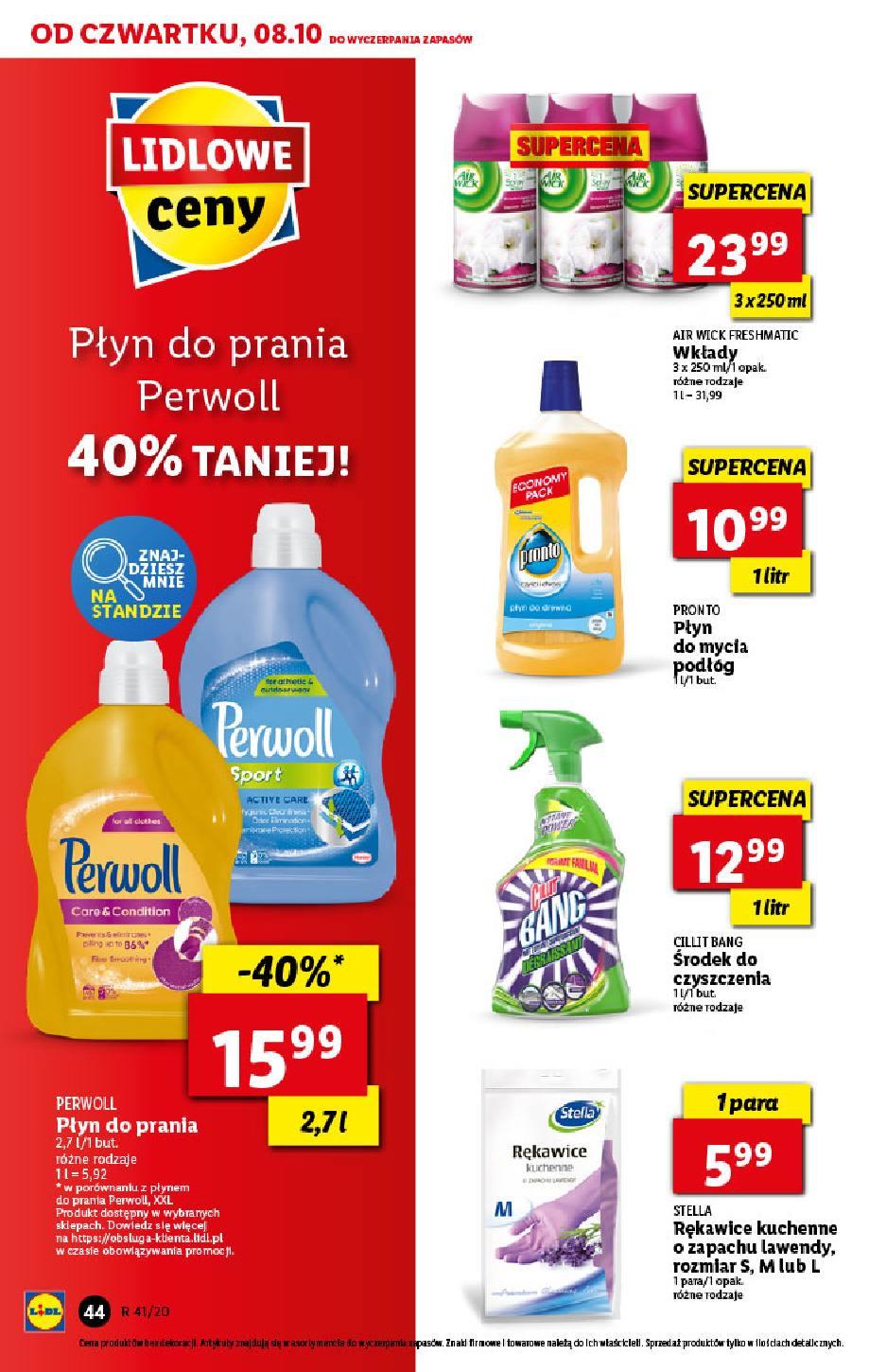 Gazetka promocyjna Lidl do 10/10/2020 str.44