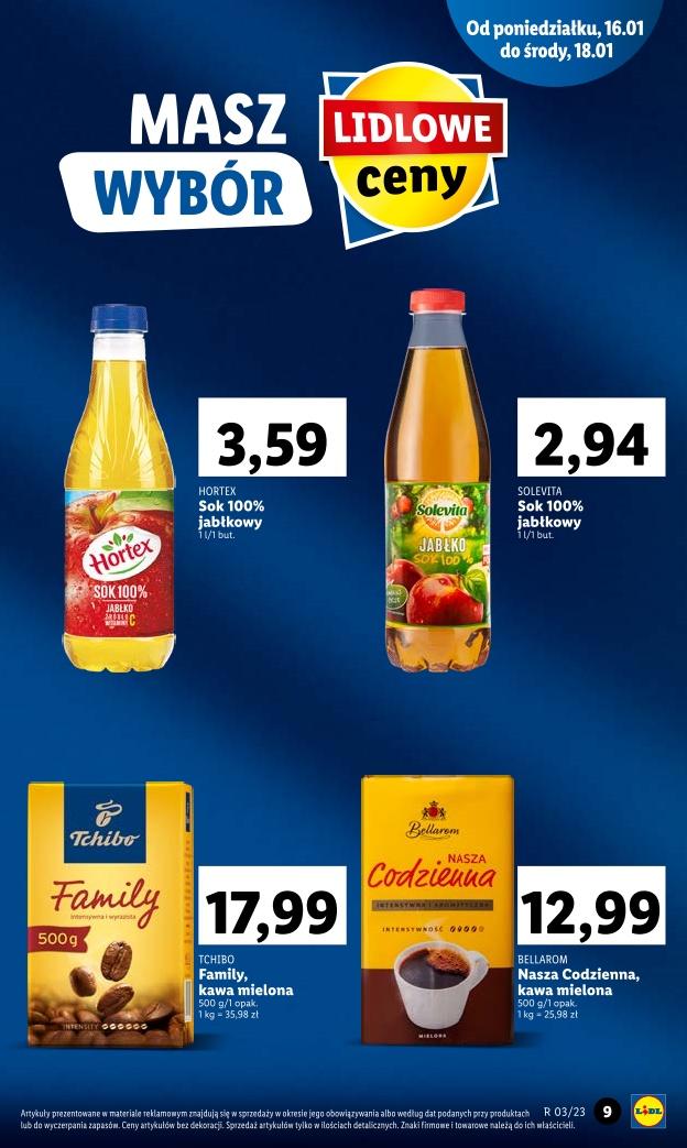 Gazetka promocyjna Lidl do 21/01/2023 str.9