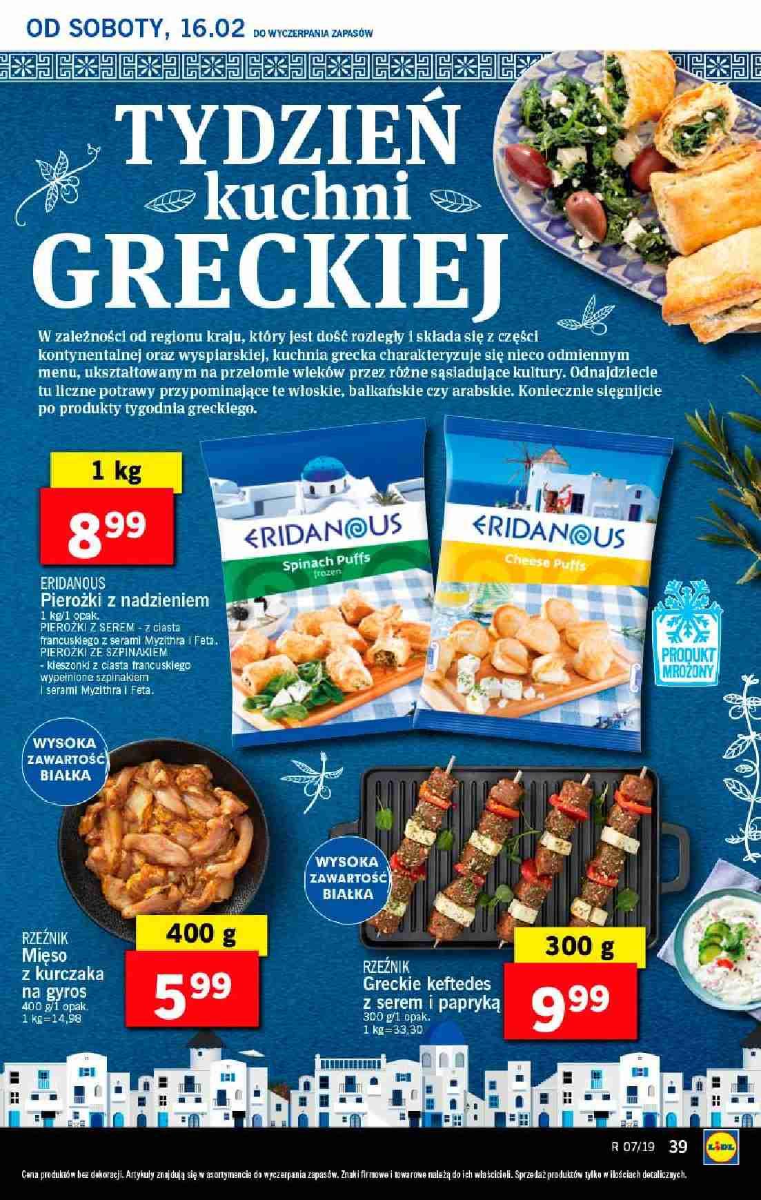 Gazetka promocyjna Lidl do 16/02/2019 str.39