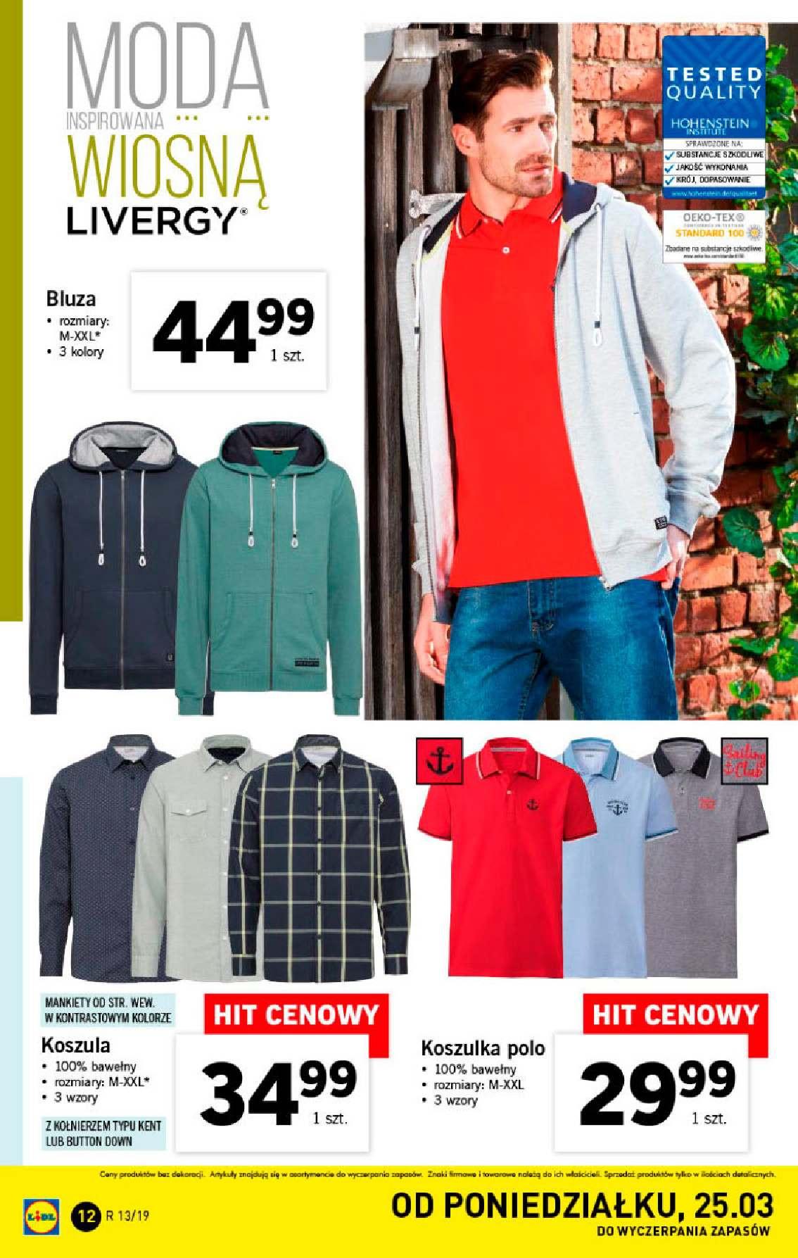 Gazetka promocyjna Lidl do 31/03/2019 str.12