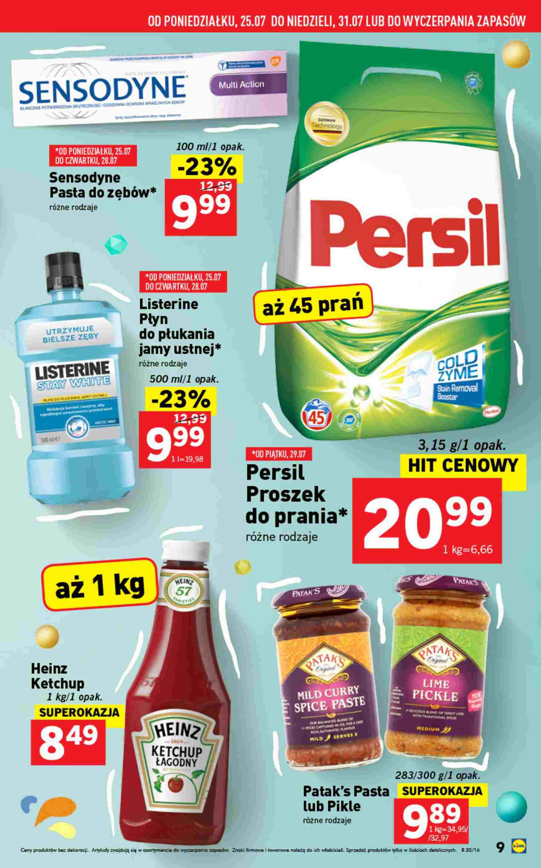 Gazetka promocyjna Lidl do 31/07/2016 str.9